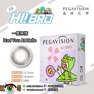 PEGAVISION 晶碩 HI BRO 1 Day 一見棕情 Had You At Hello